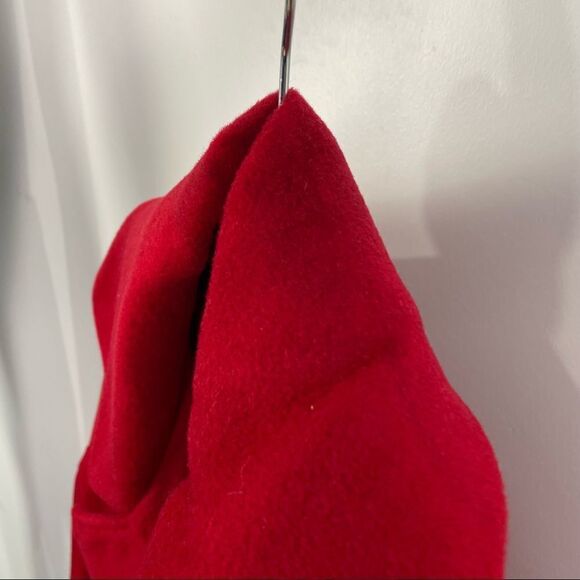 ZAC Zac Posen Julienne Crimson red wool coat - Picture 15 of 16